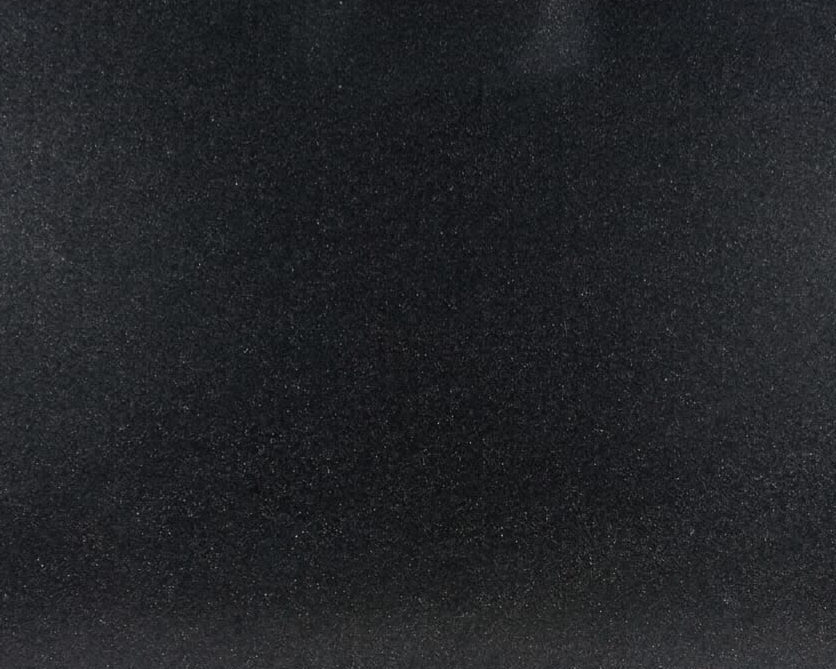 Solid black color swatch