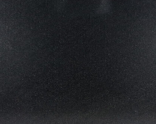 Solid black color swatch